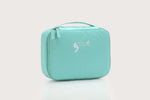 Trousse de toilette carrée eprolo, sac de voyage portable pour le rangement cosmétique et produits de beauté.