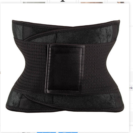 Waist Trimmer Belt Body Shaper Abdominal Trainer Weight Loss Fat Burning Straps