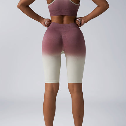 Workout Sets For Women 2 Piece Seamless Crop Tank High Waist Shorts Yoga Outfits,Workout Outfits For Women 2 Piece Seamless Sport Bra High Waist Yoga Leggings Sets