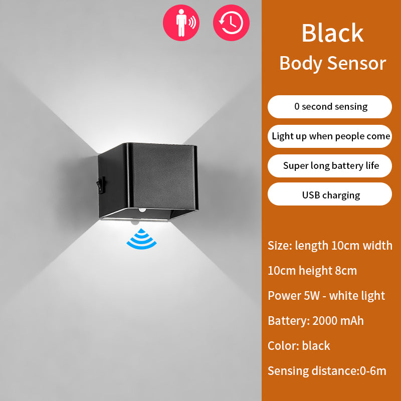 Applique murale LED rechargeable pour chambre à coucher, lampe d'éclairage moderne et pratique, marque eprolo.