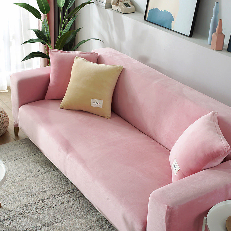 Housse de canapé élastique universelle eprolo, couvre tout le sofa pour une protection ajustée, en tissu extensible.