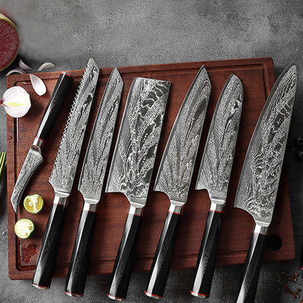 Damascus Steel Knife Chef's Knife Set Knife