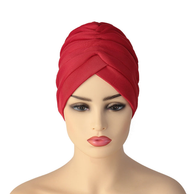 Spring New Space Layer Muslim Indian Baotou Hat