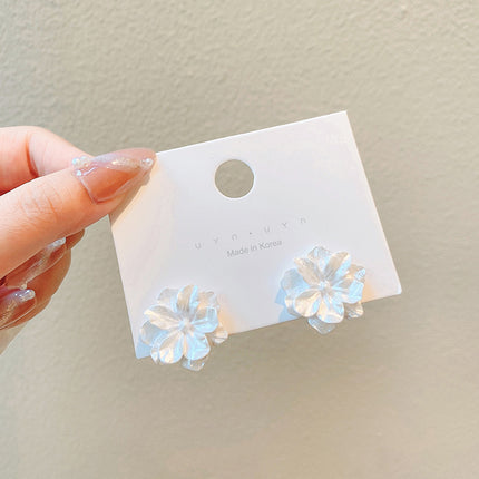 Ins Simple And Small Women's Fashion Sense Temperament Pearl Earrings