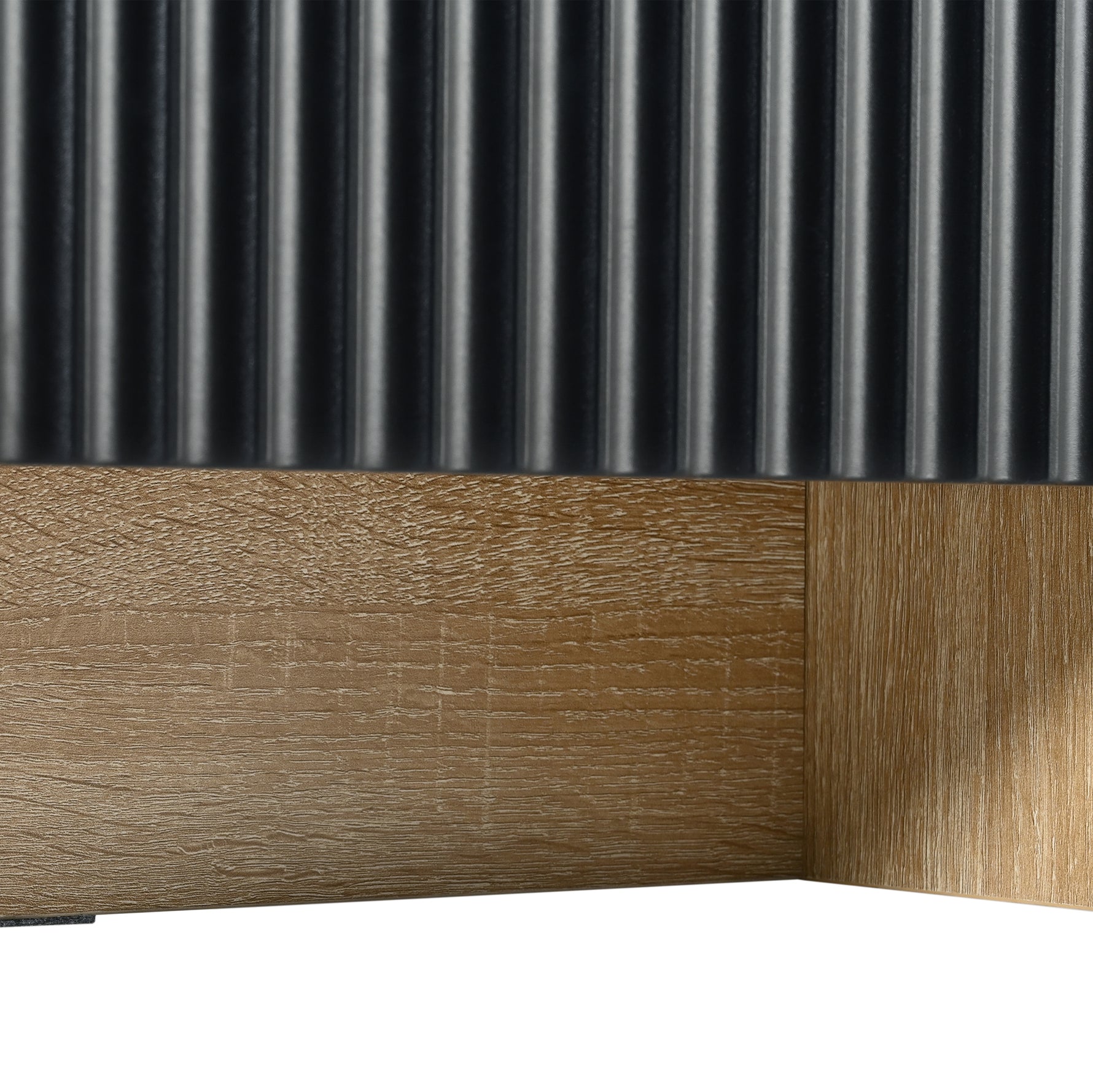 Meuble TV en bois noir moderne avec tiroirs et rangements, pour téléviseurs jusqu'à 80 pouces, de la marque eprolo.