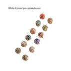 White K color plus mixed color