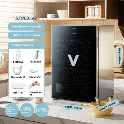 Household Small Desktop Kitchen UV Sterilized Cupboard