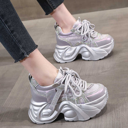 Thick Bottom Korean Casual Ins Style Dad Shoes