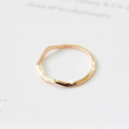 Fashion Wave Ring Curvy Joints Small