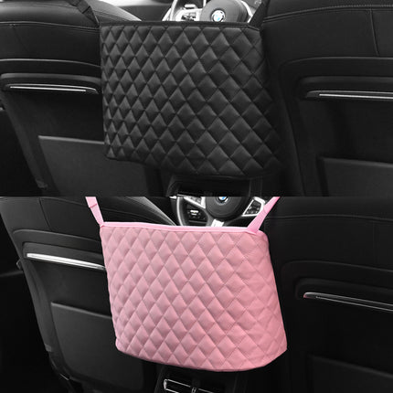 Car Seat Back Bag Universal Auto Seat Side Storage Box For Cup Key Phone Holder Travel Organizer