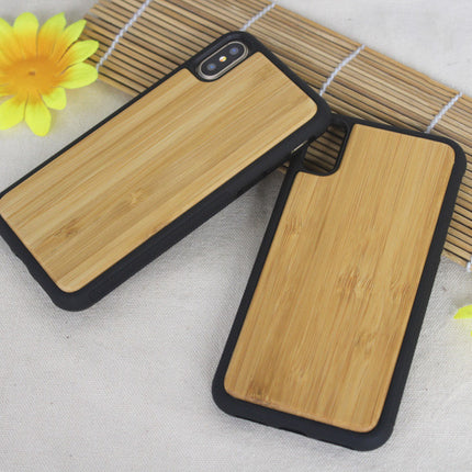 Wooden case TPU phone case