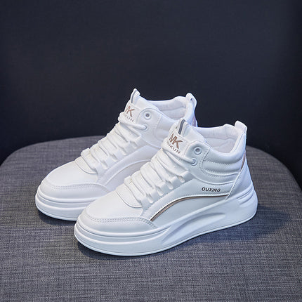 Fashion Personality Korean Style Women's Trendy White Shoes