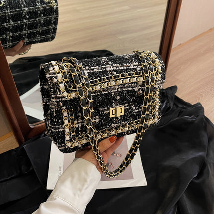 Women's Knitted All-match Small Square Bag