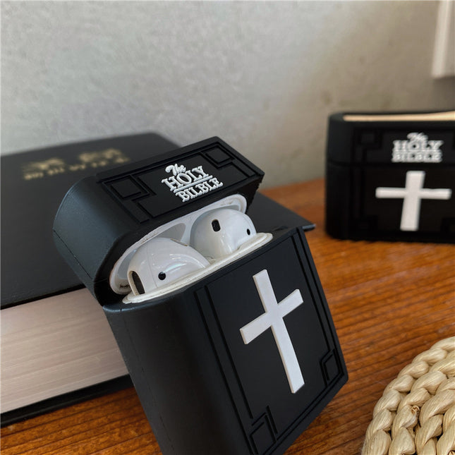 Compatible with Apple, Three-dimensional bible for AirPods Pro case
