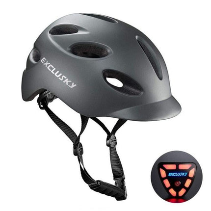 Electric Led Cycling Helmet With Tail Light