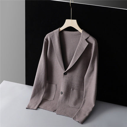 Youth Slim-fit Two-button Coat