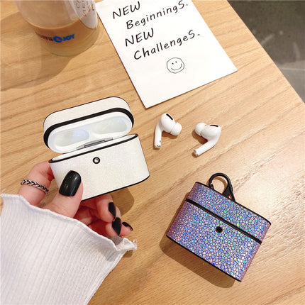Compatible with Apple, Luxury Glitter Luxury Fish Scale Pattern Airpods Earphone Sleeve
