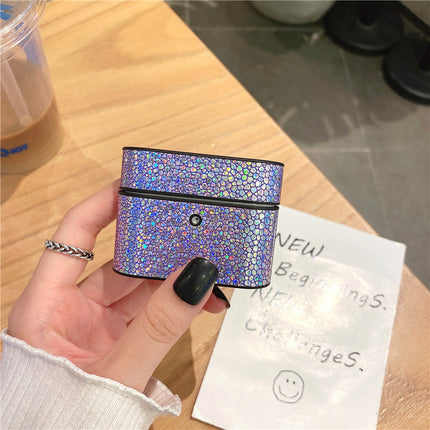 Compatible with Apple, Luxury Glitter Luxury Fish Scale Pattern Airpods Earphone Sleeve