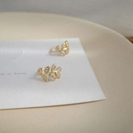 Simple Leaf Ear Bone Clip Without Pierced Ear Clip 1PCS