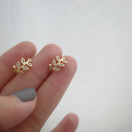 Simple Leaf Ear Bone Clip Without Pierced Ear Clip 1PCS