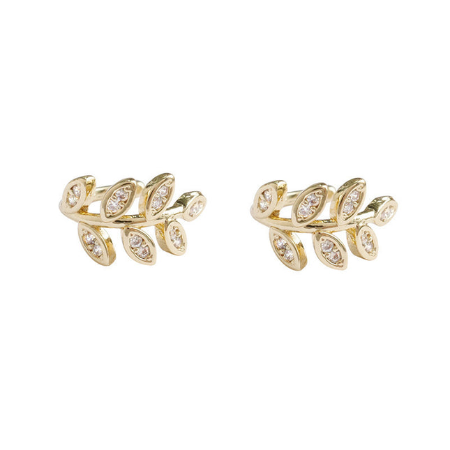 Simple Leaf Ear Bone Clip Without Pierced Ear Clip 1PCS