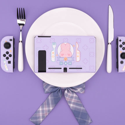 Protective Bag Cover Box Soft Shell Accessories Anti-drop Cute Cartoon Split Color Shell Surrounding