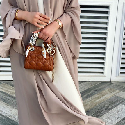 Latest Muslim Abaya Fashion Soft And Elegant Large