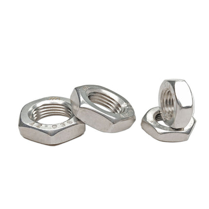 304 Stainless Steel Fine ThreadThin Nut Hexagonal Fine Thread Nut