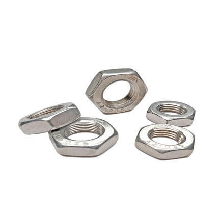304 Stainless Steel Fine ThreadThin Nut Hexagonal Fine Thread Nut