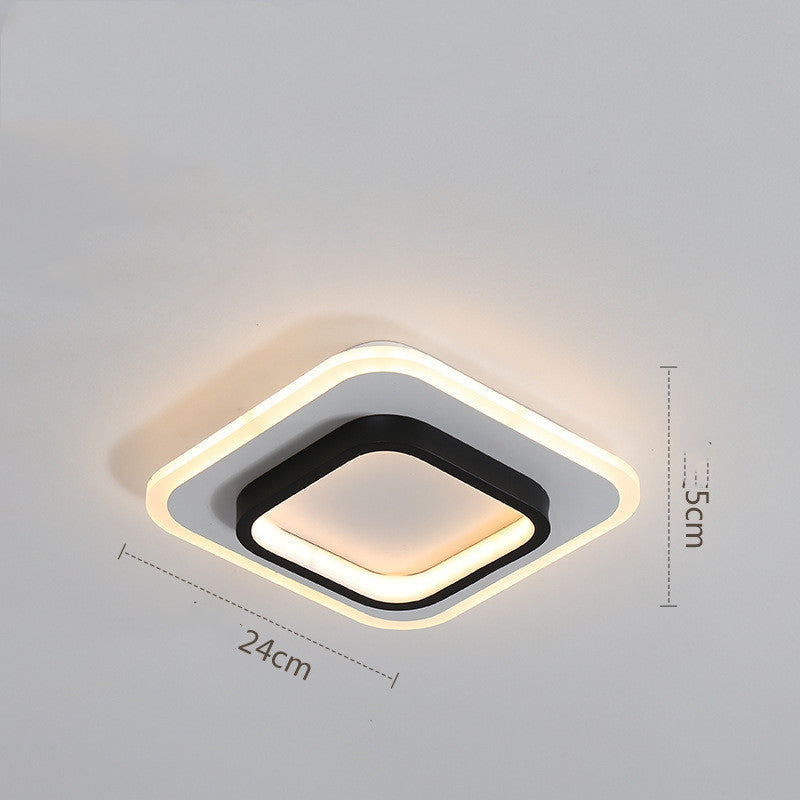 Lumières de corridor et de balcon Novah, éclairage d'allée moderne avec design élégant pour espaces intérieurs.