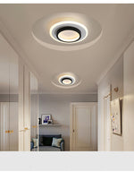 Lumières de couloir et balcon Novah pour allées, éclairage d'ambiance moderne, visible dans l'image.