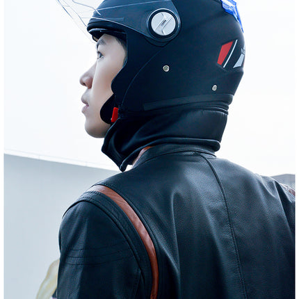 Antarctic Helmet Electric Car Male Four Seasons Universal Winter Warm Head Gray Helmet Ladies Battery Car Full Helmet Helmet