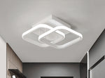 Éclairage de couloir moderne Novah, lampe LED nordique simple pour entrée ou couloir, design créatif et épuré.
