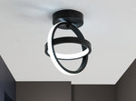 Lumière de corridor moderne Novah, éclairage LED nordique simple pour entrée ou hall avec design créatif et épuré.