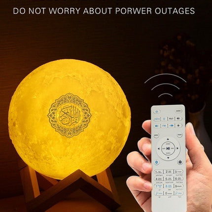 Ramadan Gift Qulan Sound Box Qulan Muslim Bluetooth Speaker Colorful Moon Light One Replacement