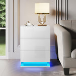 Lampe de chevet LED eprolo, lumière moderne et élégante pour la table de nuit, avec design épuré et éclairage lumineux.