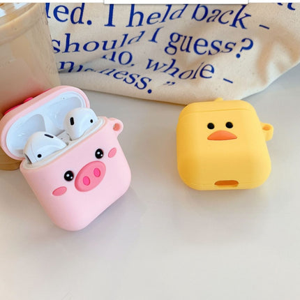 Compatible with Apple, AirPods Silicone Protective Sleeve New Creative Anti-fall