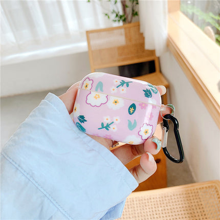 Compatible with Apple, Anti-drop Soft Shell Floral AirPods Pro Earphone Sleeve