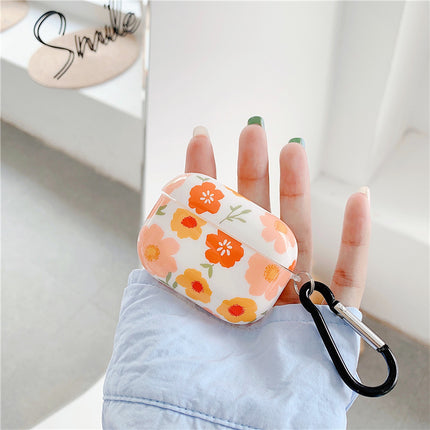 Compatible with Apple, Anti-drop Soft Shell Floral AirPods Pro Earphone Sleeve
