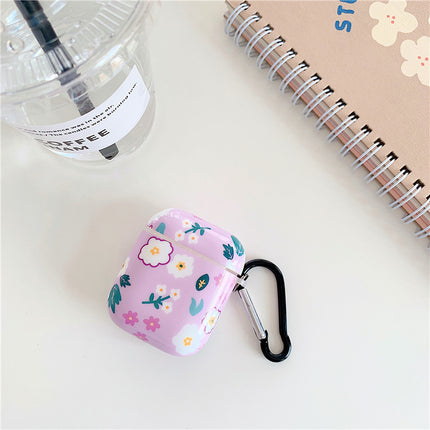 Compatible with Apple, Anti-drop Soft Shell Floral AirPods Pro Earphone Sleeve