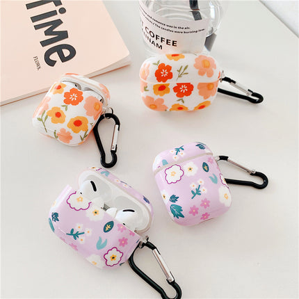 Compatible with Apple, Anti-drop Soft Shell Floral AirPods Pro Earphone Sleeve