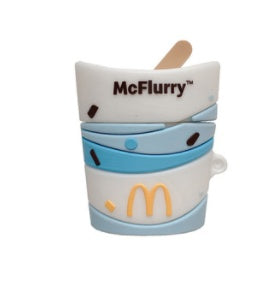 Compatible with Apple, Suitable For Apple Airpods GenerationPro3 Generation Wireless Bluetooth Headset Protective Shell Pearl Milk Tea Cup