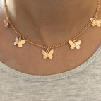 Gold / 5butterfly