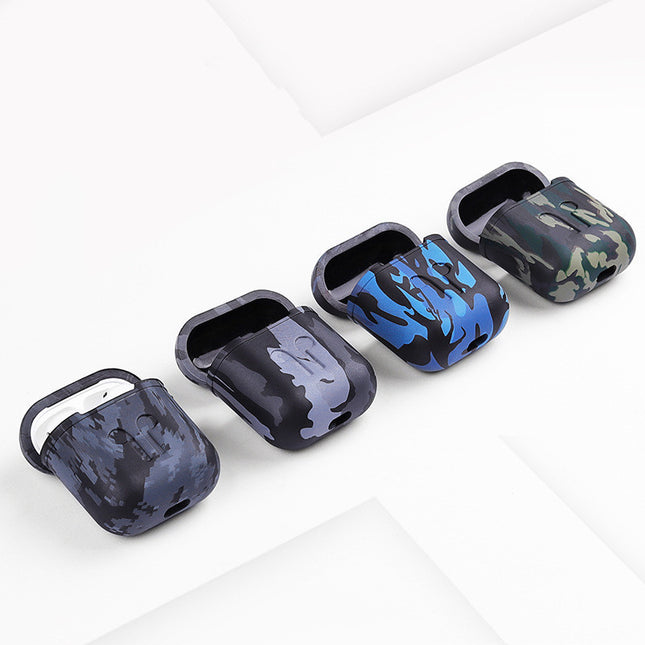 Compatible with Apple, Suitable For Airpods Protective Cover Apple Wireless Bluetooth Headset Box Protective Shell Cover