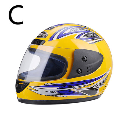 Men's Car Helmet Warm And Anti-fog Full Cover Helmet Full Face Detachable Bib
