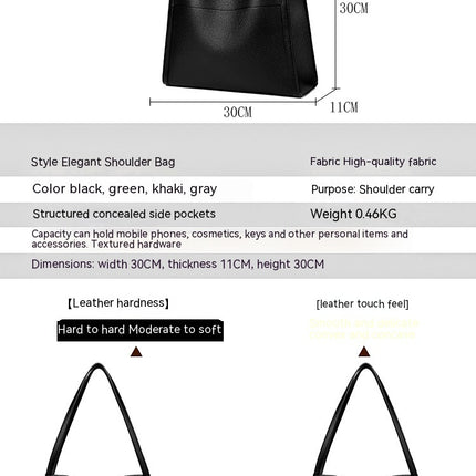 Fashion Large Capacity Commuter Tote