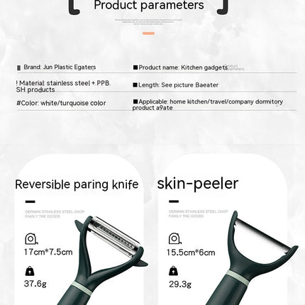 Kitchen Household Fruit Stainless Steel Peeler