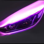 Purple Yellow 2pcs / 30cm