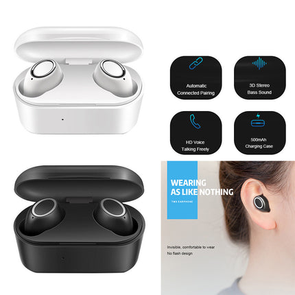 Mini wireless bluetooth headset