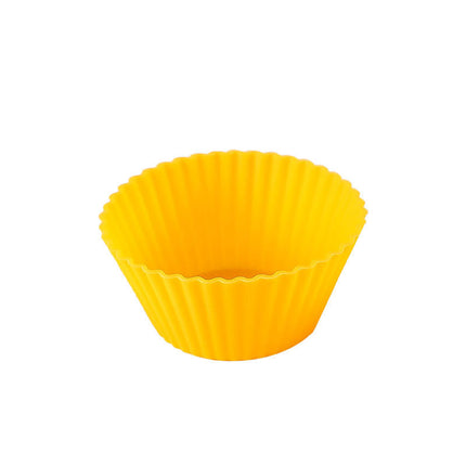 Silicone Muffin Cup High Temperature Reusable Cake Grinding Tool Baking Household Rice Hair Cake Mold